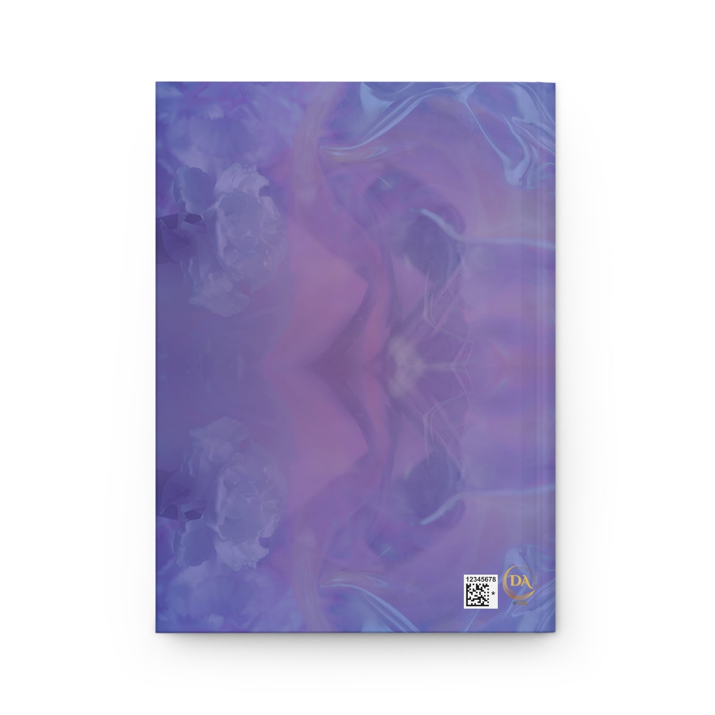 Manifest Journal — Purple Crystal Hardcover Notebook for Gratitude & Intention Setting by Divine Arts