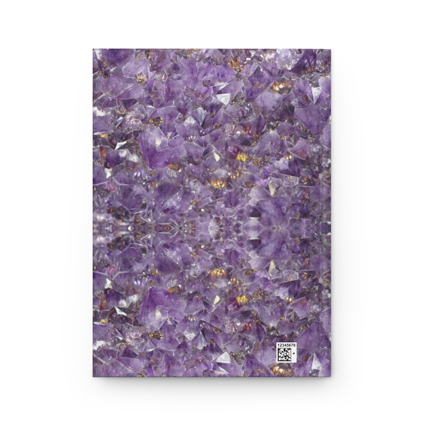 Akasha Hardcover Journal — Psychedelic Crystal Night Notes Notebook by Divine Arts
