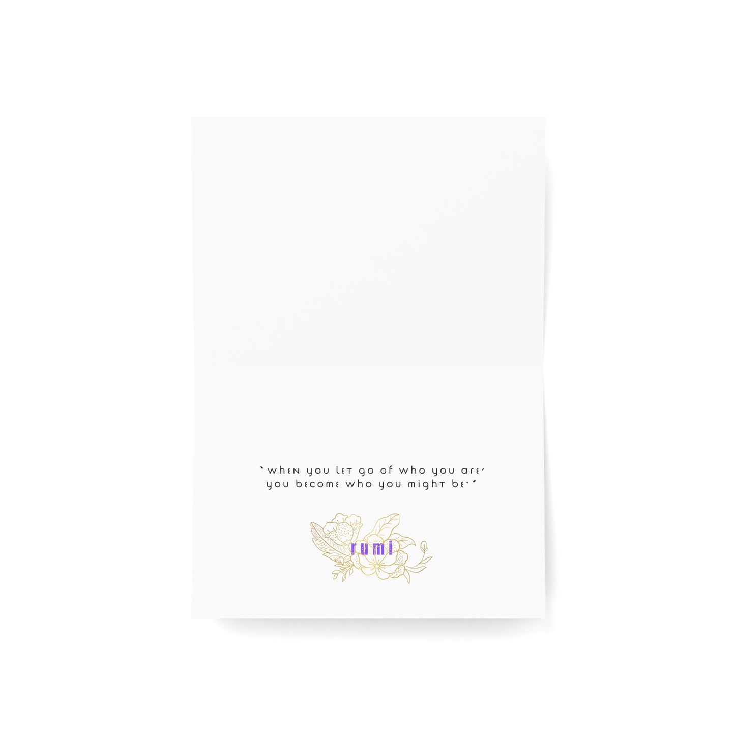 Greeting Cards (10, 30, & 50, 5" x 7" Double Coated), Earth 5D, Merkaba Art, Earth Chakra, Golden Age, Ascension, Digital Art, Christmas, Holiday Earth Day, Rumi Sufi Mystic Inspirational Poetry Quotes, Gift for Him or Her, by Divine Arts