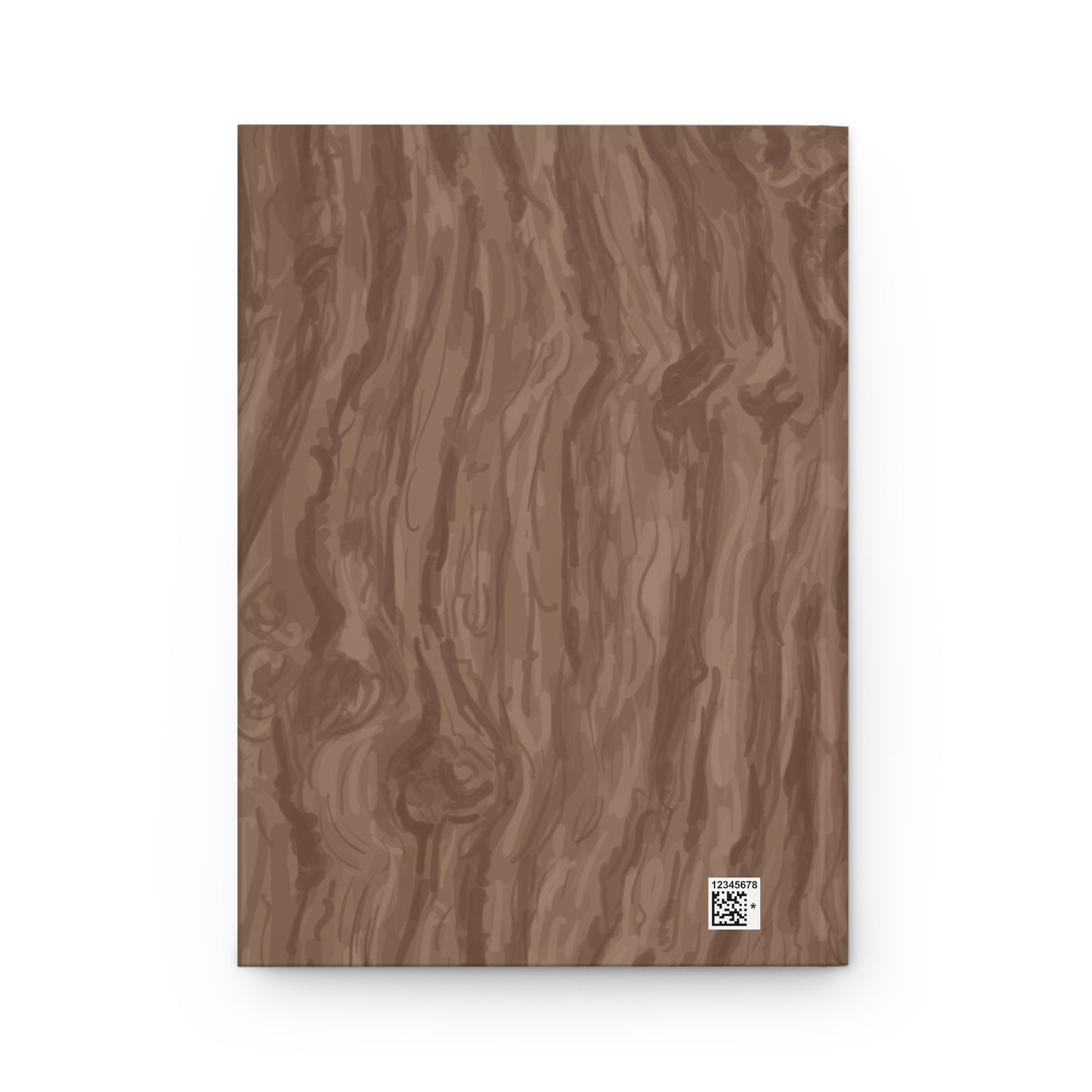 Core Memories Hardcover Journal — Whimsical Nature Scene with Orange Tabby Cat, Singing Mushroom and Rainbow Picnic Scene by Divine Arts