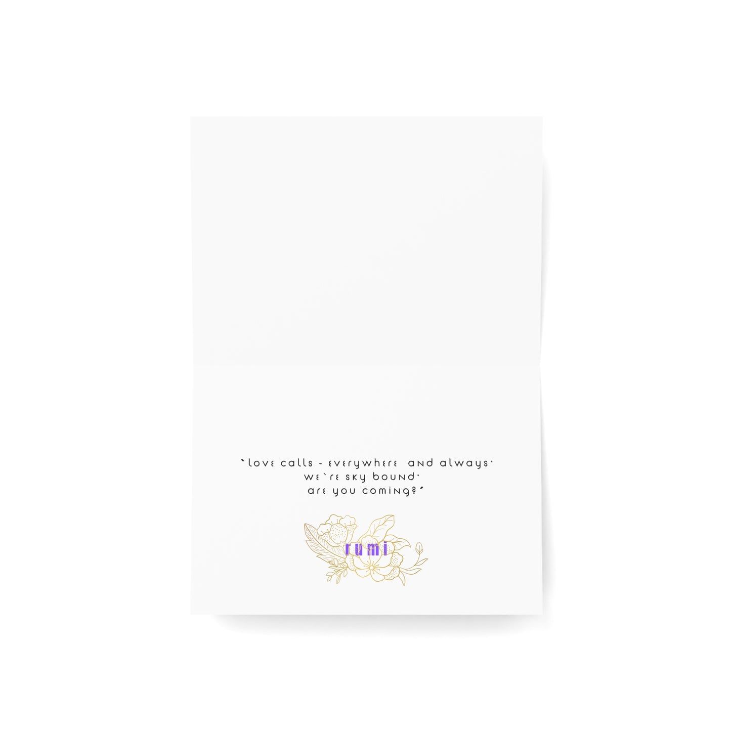 Greeting Cards (10, 30, & 50, 5" x 7" Double Coated), Earth 5D, Merkaba Art, Earth Chakra, Golden Age, Ascension, Digital Art, Christmas, Holiday Earth Day, Rumi Sufi Mystic Inspirational Poetry Quotes, Gift for Him or Her, by Divine Arts