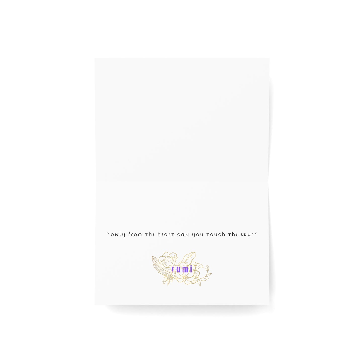 Greeting Cards (10, 30, & 50, 5" x 7" Double Coated), Earth 5D, Merkaba Art, Earth Chakra, Golden Age, Ascension, Digital Art, Christmas, Holiday Earth Day, Rumi Sufi Mystic Inspirational Poetry Quotes, Gift for Him or Her, by Divine Arts